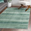 Tapis vert / gris à rayures Osteen-1469691261-1469691142