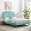 Lit plateforme en velours Modway Lindsey-130424913-130425007
