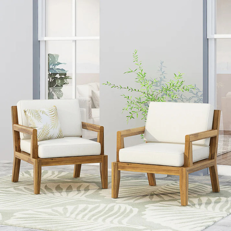 Briarmeade Acacia Outdoor Lounge Chair