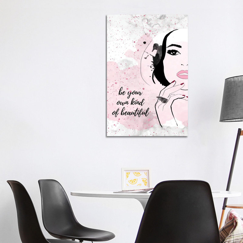 Beautiful You 1 Piece Wrapped Canvas Wall Art, 101.6cm H x 66.04cm W x 1.905cm D