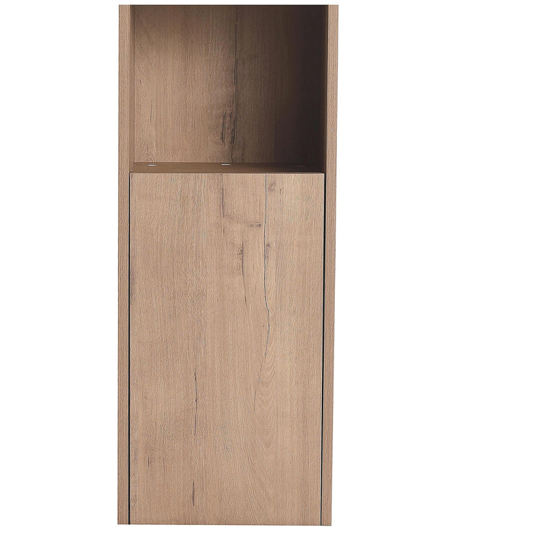 Armoire latérale de salle de bain 12 po, montage flottant