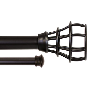 Wolfgang Steel Adjustable Double Curtain Rod