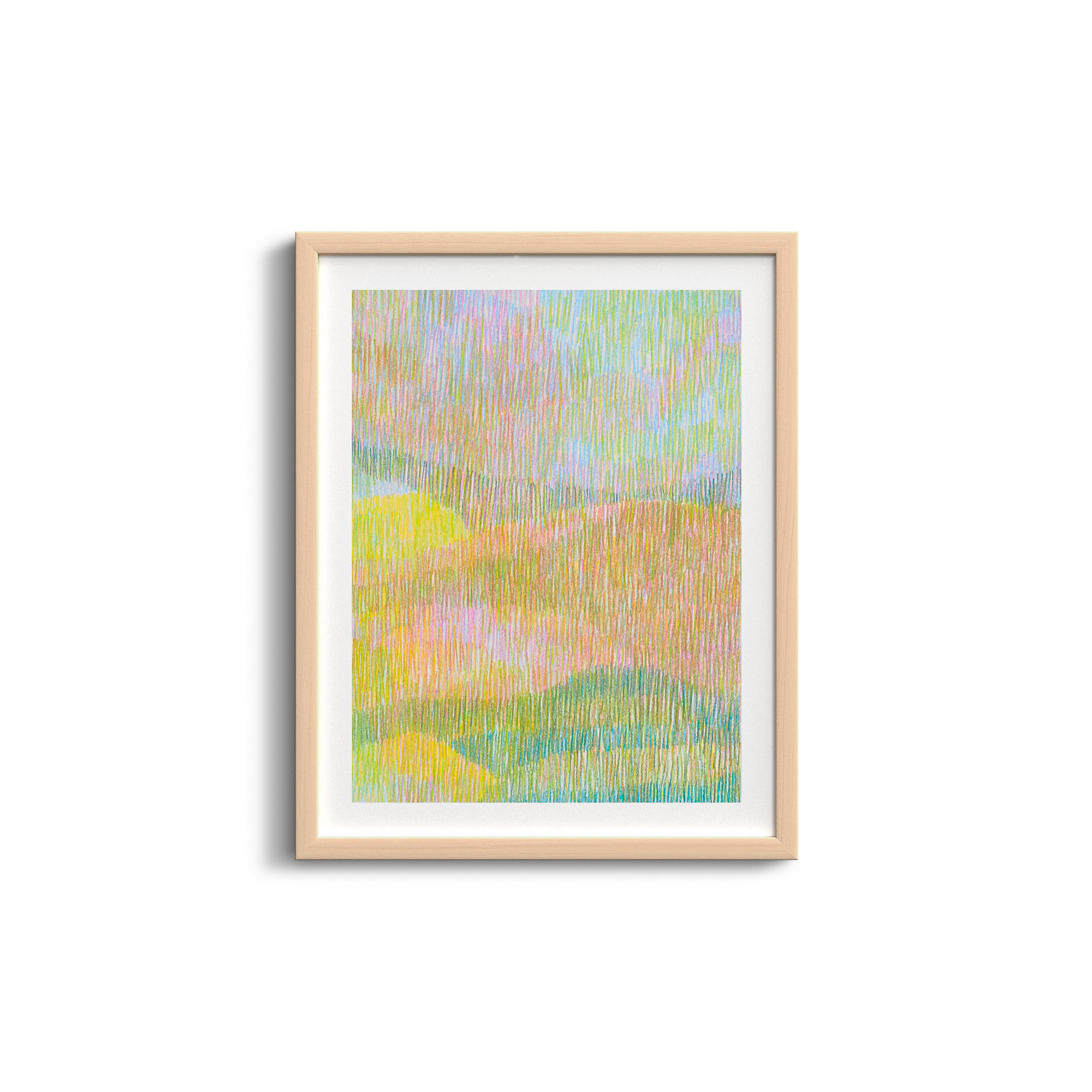 Summerhill by Jacques Pilon, 20" H x 16" W x 1.25" D, Brown