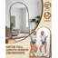Miroir surdimensionné arqué en métal surdimensionné-570231710-538980991