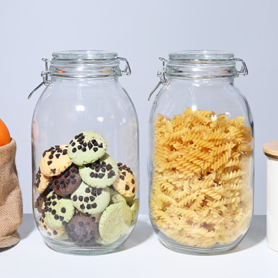 Ensemble de 2 pots de rangement