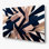 «Geometric Abstraction 88», art mural en métal bleu