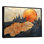Golu, lever du soleil, arbre dans un champ africain, paysage - forêt, art mural