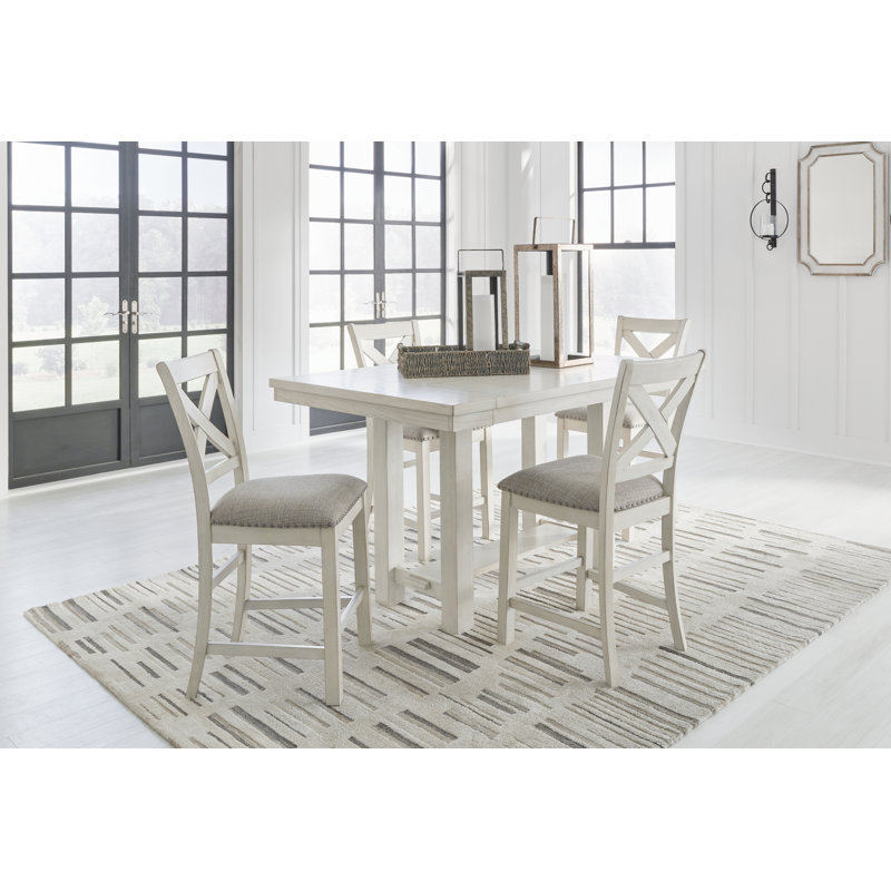 Robbinsdale Counter Height Dining Table and 4 Barstools