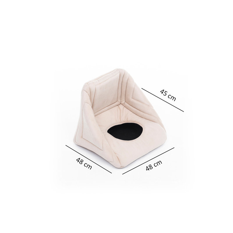 Coussin à traversin, Crème