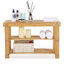 Picazo Solid Wood Storage Bench-128876955