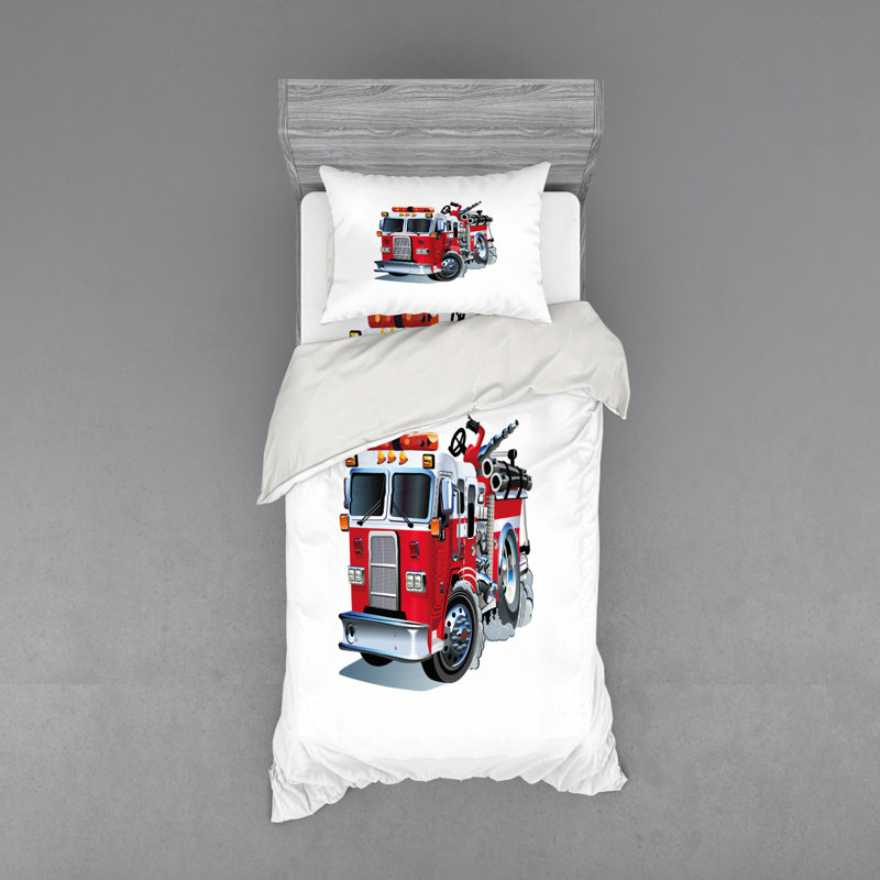 Ensemble de housse de couette camion, Housse de couette simple TG + 2 articles suppléme