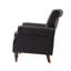Fauteuil rembourré avec pieds en bois massif Mooresville-305031697