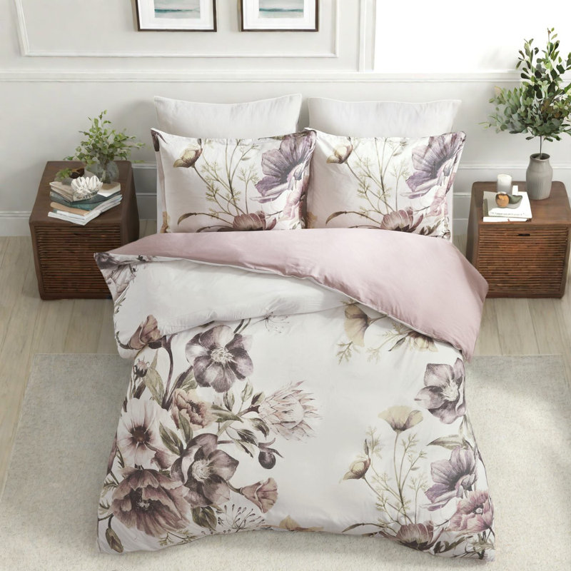 Ensembles de literie en coton doux, taille double / grand, décoration de chambre à coucher