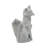 Ceramic Abstract Fox Animal Figurine-329177054