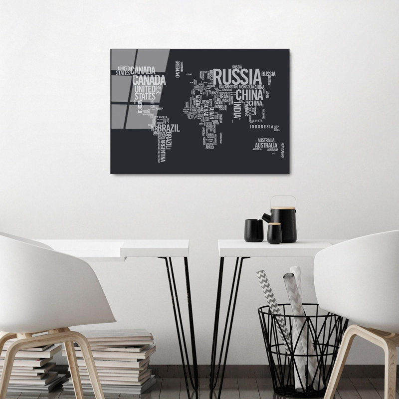 Boze Wall Decor on Tempered Glass
