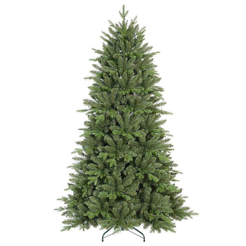 Arbre de Noël 7pi avec 340 lumières DEL RVB et installation facile, 2126 pointes en PE / PVC, 50 fonctions - arbre de Noël artificiel multicolore pour la maison, la fête ou le salon