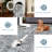 Vintage Washable Area Rug Distressed Floral Non-Slip Carpet Thin Collapsible Traditional Mat for Living Room Bedroom Kitchen Vintage Accent-1544540415-1544540409
