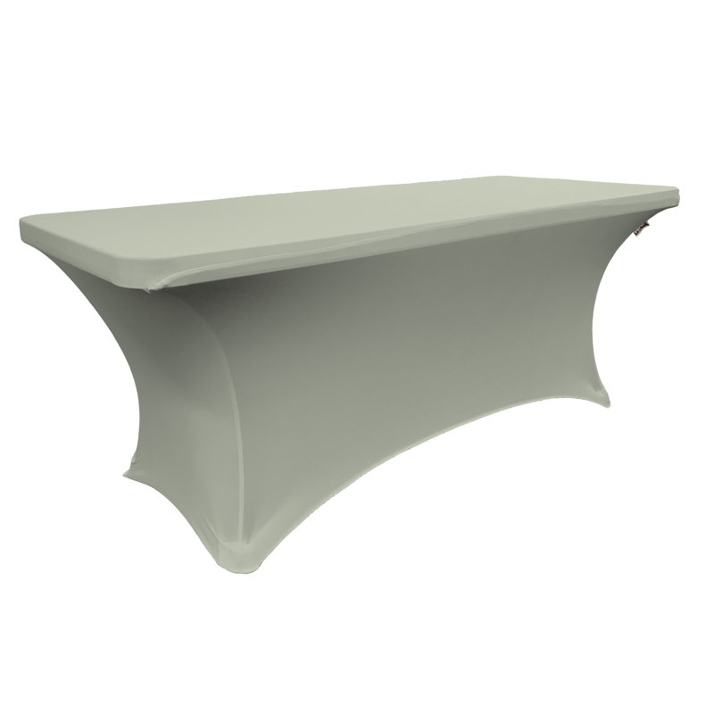 Nappe Riviere Spandex, Gris clair, L 48 po x l 24 po x H 30 po