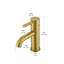 Valencia Series Single Lever Bathroom Faucet-1114608714