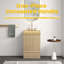 Meuble-lavabo autoportant à rayures Modern Modern-1656412070