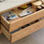Table basse blanche et en pierre frittée Burlywood-109242769
