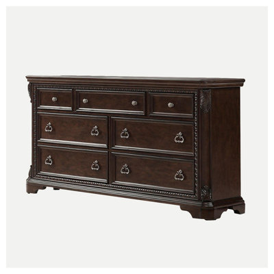 Mahogany 7 Drawer Dresser