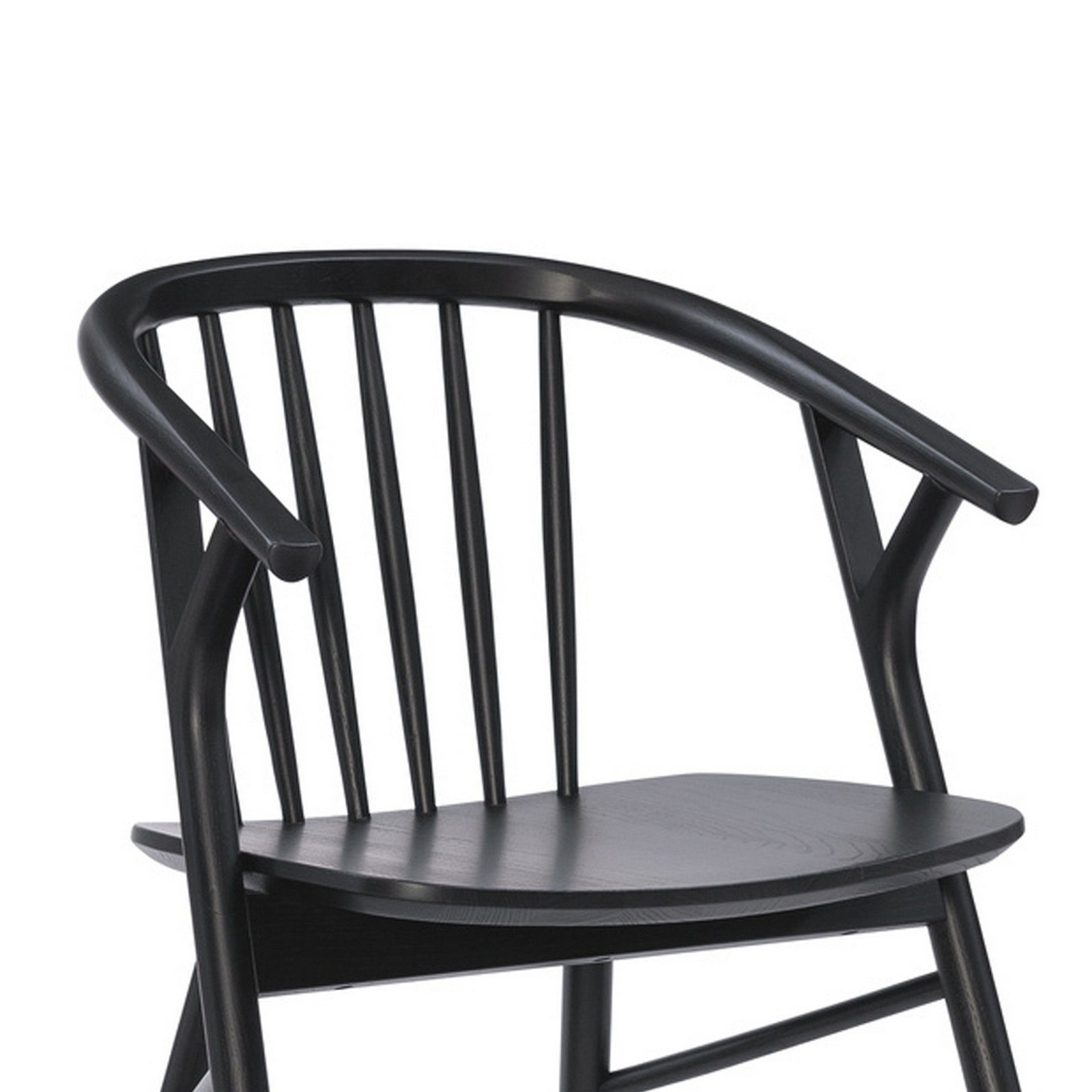 Fincher Dining Armchair, Black