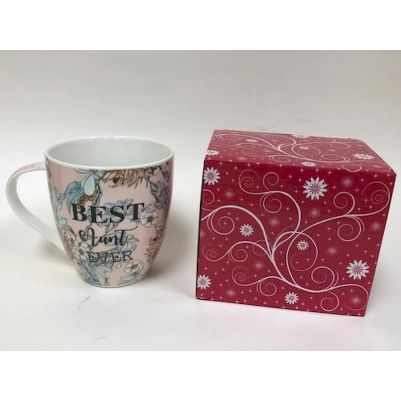 Deon Porcelain Coffee Mug, Best Aunt Ever