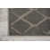 Gleam Geometric Area Rug in Gray