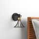 Xenia Single Light Dimmable Armed Sconce