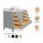 Cambridge 55'' Solid Wood Single Bathroom Vanity in Grey, with 1.5'' Carrara Marble Top, Center, Rectangle Sink-1787422549-1813933381
