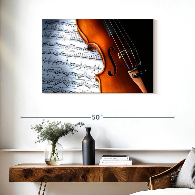 Violon, H 24 po x l 36 po