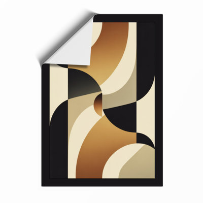 Interplay Of Forms Geometric - Print