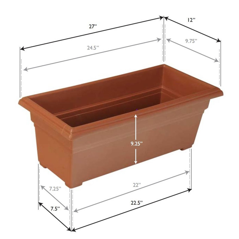 Janya Pot Planter, Terracotta