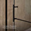 Rely 77 In. H Sliding Shower Door With 3/8 In.-Thick Glass1