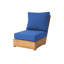 Arrihanna Outdoor Teak Armless Lounge Chair-548080250