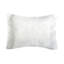 Housse de coussin en lin à boutons