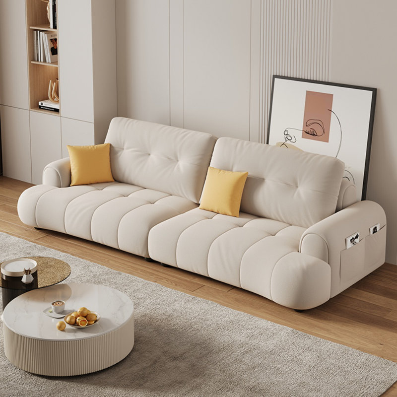 Canapé décontracté simple et créatif, Beige clair