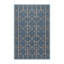 Tapis bleu en treillis lavable à la machine-41975730