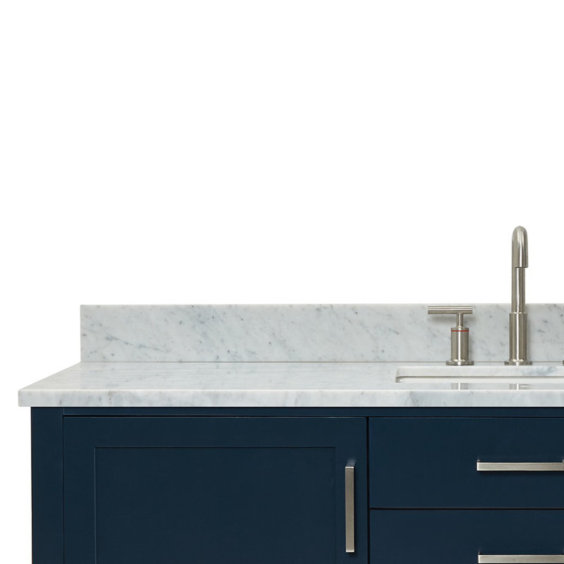 Bayhill 61'' W Single Vanity, Midnight Blue