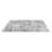 Area Rug, 6 x 9 ft Large Washable Boho Rug, Non-Slip and Tear-Resistant Soft Carpet, Pet & Child Friendly Bohemian Area Rugs, Indoor Mat for Bedroom, Living Room, Kids Room, Entryway, Gray-1201860583