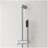 Gunther Pressure Balance Shower System with Slide Bar and Hand Shower - Chrome-117660498