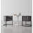 18.9'' H Faux Leather Upholstered Metal Armchair-67965633
