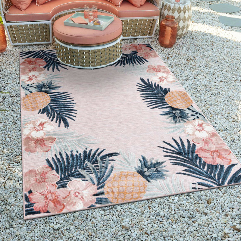 Firman Flora Wygant Indoor/Outdoor Area Rug, Rectangle 2'2" x 3'1"
