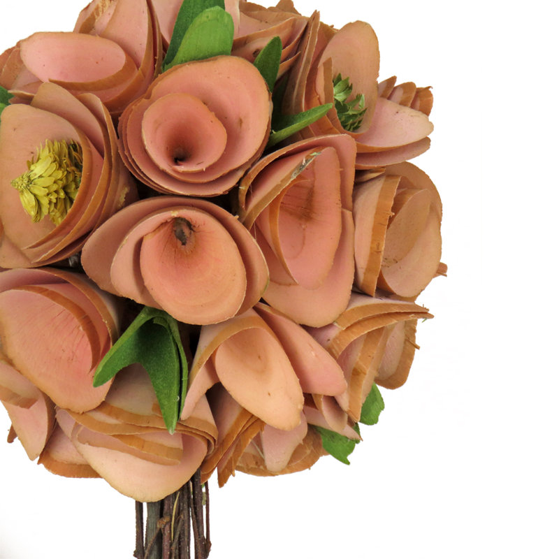 Topiaire 12 "printemps floral rose