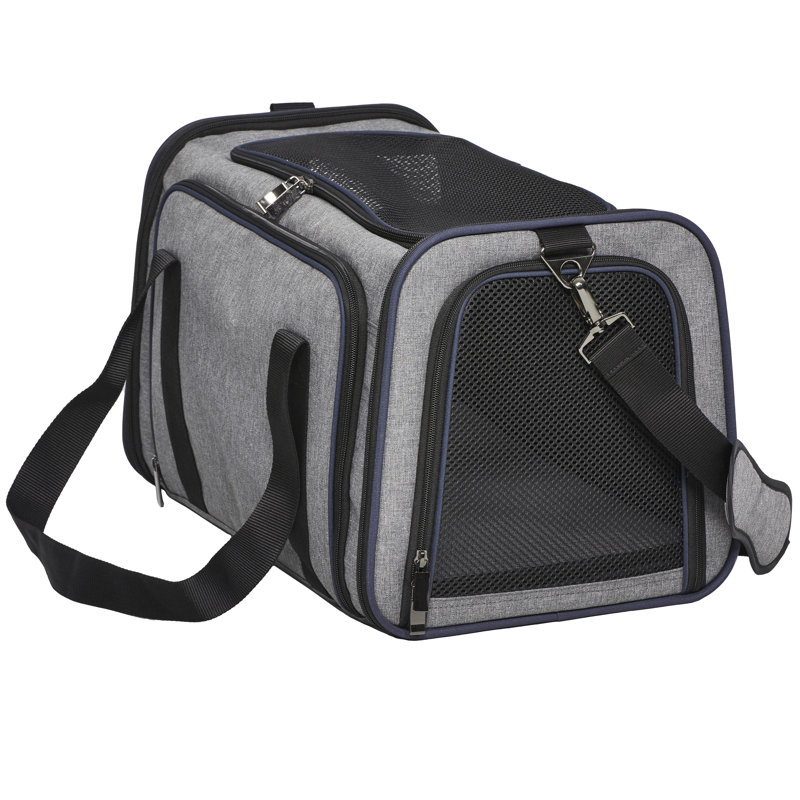 Sac de transport Duffy, Grand (H 12,25 po x l 12,17 po x P 19,26 po), Gris