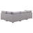 4-Piece Upholstered Sectional Sofa