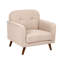 Armchair ETTRUM Boucle Beige
