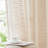 Kidist Linen Semi-Sheer Rod Pocket Curtain Pair-1963855523-2012094831