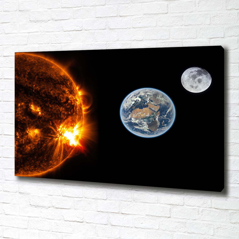 Solar System - Wrapped Canvas Print